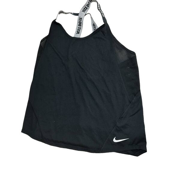 Nike Workout 2 Piece Lot Women's Small Long Sleeve Red Shirt Black Tank Top - Picture 4 of 12